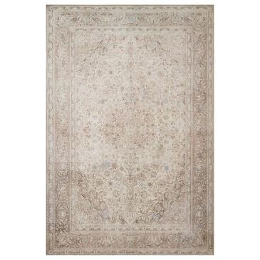 Loloi Loren LQ-03 2"3" x 3"9" Sand and Taupe Area Rug, , large