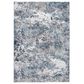 Kas Oriental Rugs Roxy Galaxy 7"6" x 10" Grey and Blue Area Rug, , large