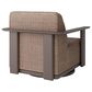 Ebel Outdoor Furniture Corte Patio Swivel Glider Chair in Cocoa and Hazel, , large