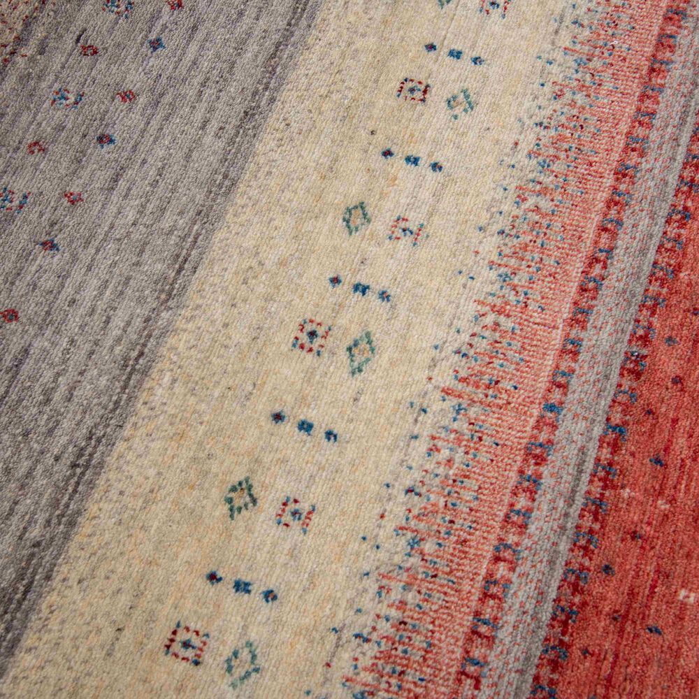 RIZZY Spectrum Gold, Rust, Gray, Blue, Cream, Beige and Green 4&#39; x 6&#39; Area Rug, , large