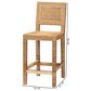 Baxton Studio Anfield Counter Stool in Natural, , large