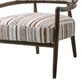 Furniture of America Premier Accent Chair in Malted Linen Stripe, , large