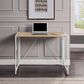 Valor Living Ravel Tool-Less Folding Desk in River Oak and White, , large