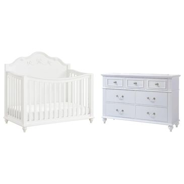 Mayberry Hill Alana 2-Piece Nursery Set in Antique White, , large