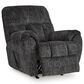 Ashley Stayfish Manual Rocker Recliner in Gunmetal, , large