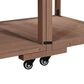 HOMLUX 62.3"" Outdoor Kitchen Island in Brown, , large
