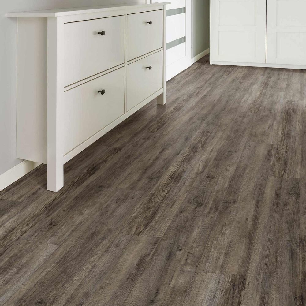 Tarkett NuGen Click Sparrow Oak Gray Pearl 7&quot; x 48&quot; Luxury Vinyl Plank, , large
