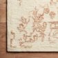 Magnolia Home Annie ANN-01 8"6" x 12" White and Rust Area Rug, , large