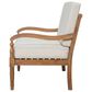 HOMLUX 2-Piece Outdoor Loveseat and Coffee Table Set in Beige, , large