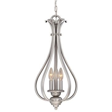 Vaxcel Monrovia 3-Light Pendant in Brushed Nickel, , large