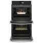 GE Profile 2-Piece Kitchen Package with Stainless Steel 30" Smart Built-In Convection Double Wall Oven and 30" Electric Cooktop in Black, , large