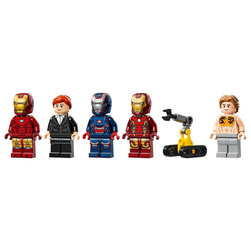 LEGO Marvel Iron Man&#39;s Laboratory Hall of Armor Building Set, , large
