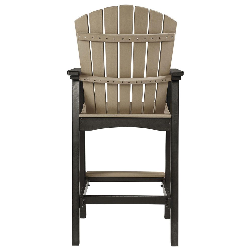 Signature Design by Ashley Fairen Trail 3Piece Outdoor Bar Set in Black and Driftwood Shop NFM