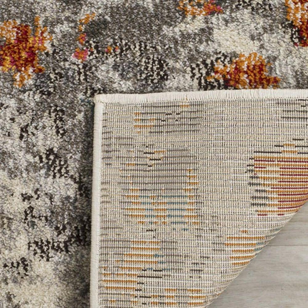 Safavieh Monaco MNC225H-216 2&#39;2&quot; x 16&#39; Grey/Orange Runner, , large
