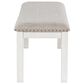 Ashley Robbinsdale Upholstered Dining Bench in Antique White, , large