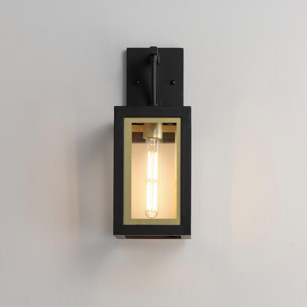 Maxim Lighting Neoclass 1-Light Outdoor Wall Sconce in Black, , large