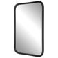Salt & Light 30" x 20" Wall Mirror in Matte Black, , large