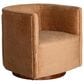 Artistica Metal Ingrid Swivel Chair in Brown, , large