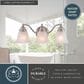 Vaxcel Standford 3-Light Bathroom Vanity in Brushed Nickel, , large