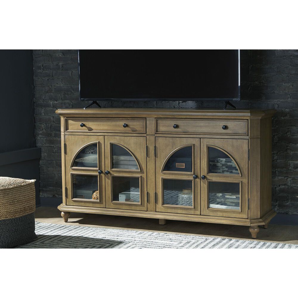 Ashley Barlomore 2-Drawer Accent Cabinet in Light brown, , large