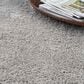 Nourison Dreamy Shag 4" x 6" Silver Area Rug, , large