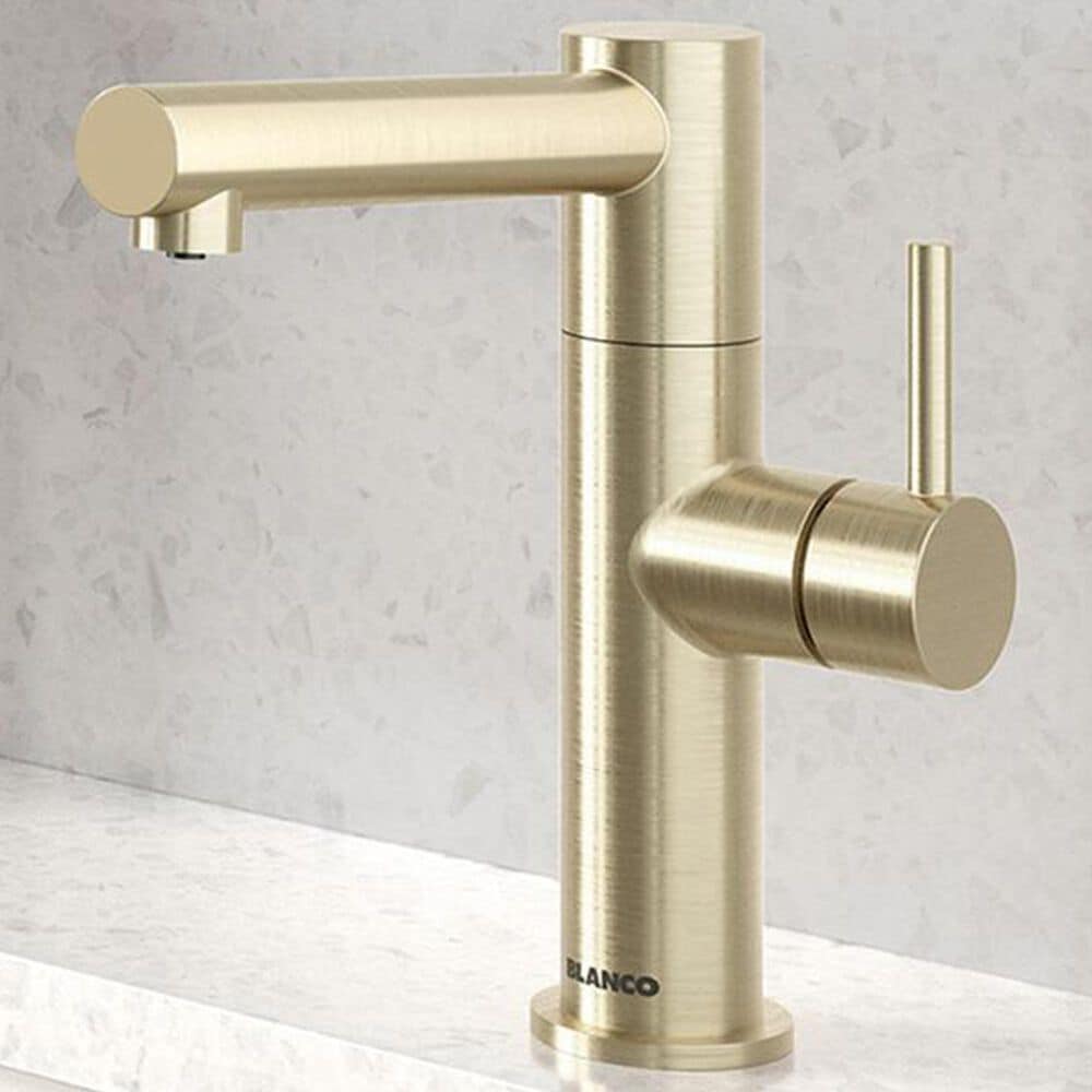 Blanco Alta II Low Arc Beverage Faucet in Satin Gold, , large