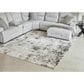 Ashley Langwell 8" x 10" Black, Gray and White Area Rug, , large