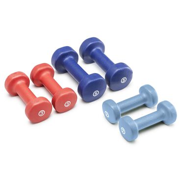 Impex, Inc Neoprene Dumbbell Set: (2) 2lbs, (2) 3lbs, (2) 5 lbs, , large
