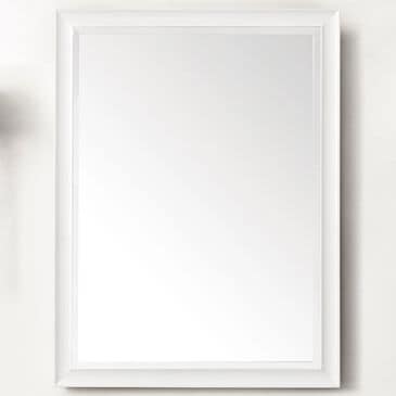 James Martin Vanities Glenbrooke 30" Rectangular Mirror in Bright White, , large