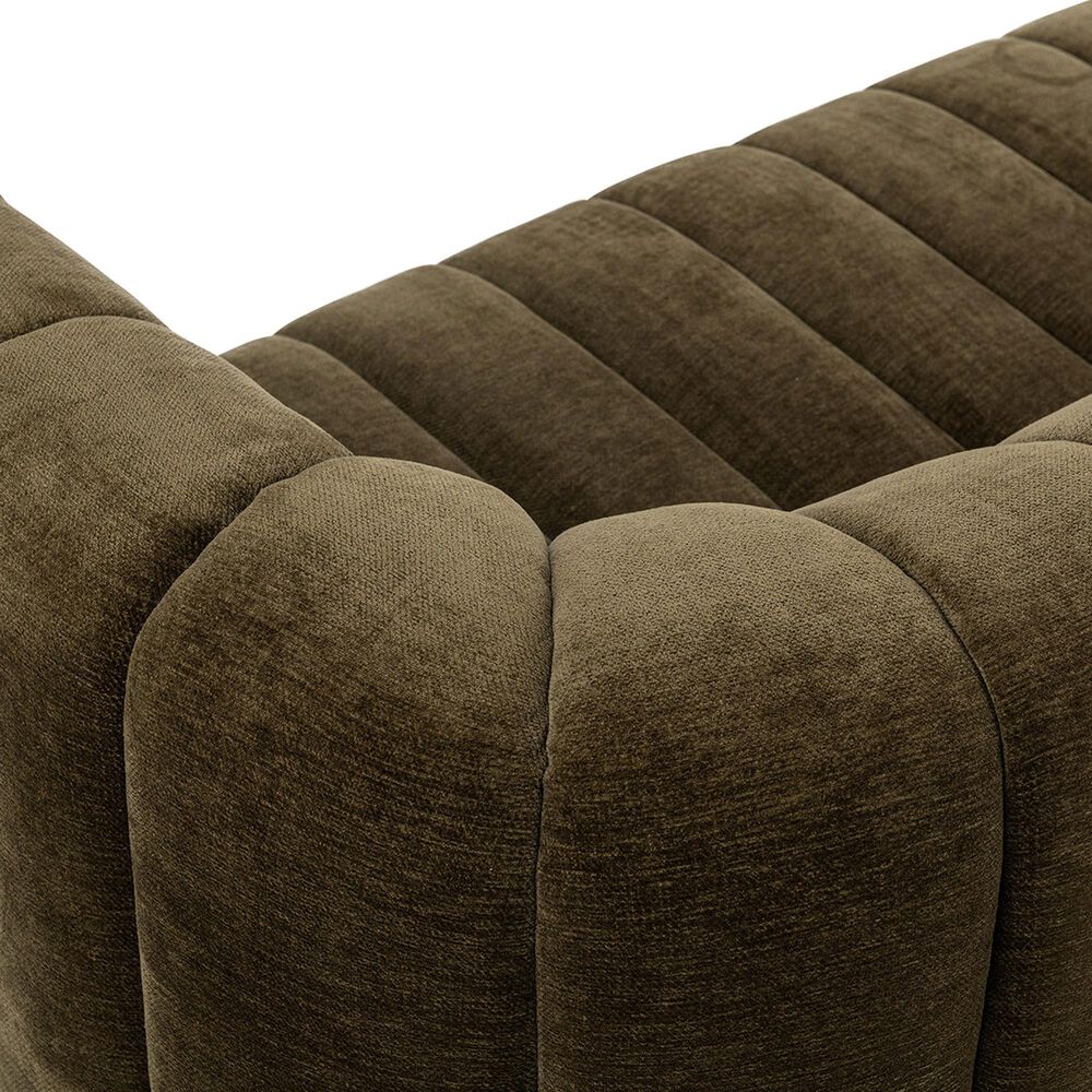 Classic Home Vanty Stationary Sofa in Olive Green, , large
