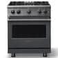 Viking Range 5 Series 30" Sealed Burner Gas Range in Cast Black, , large