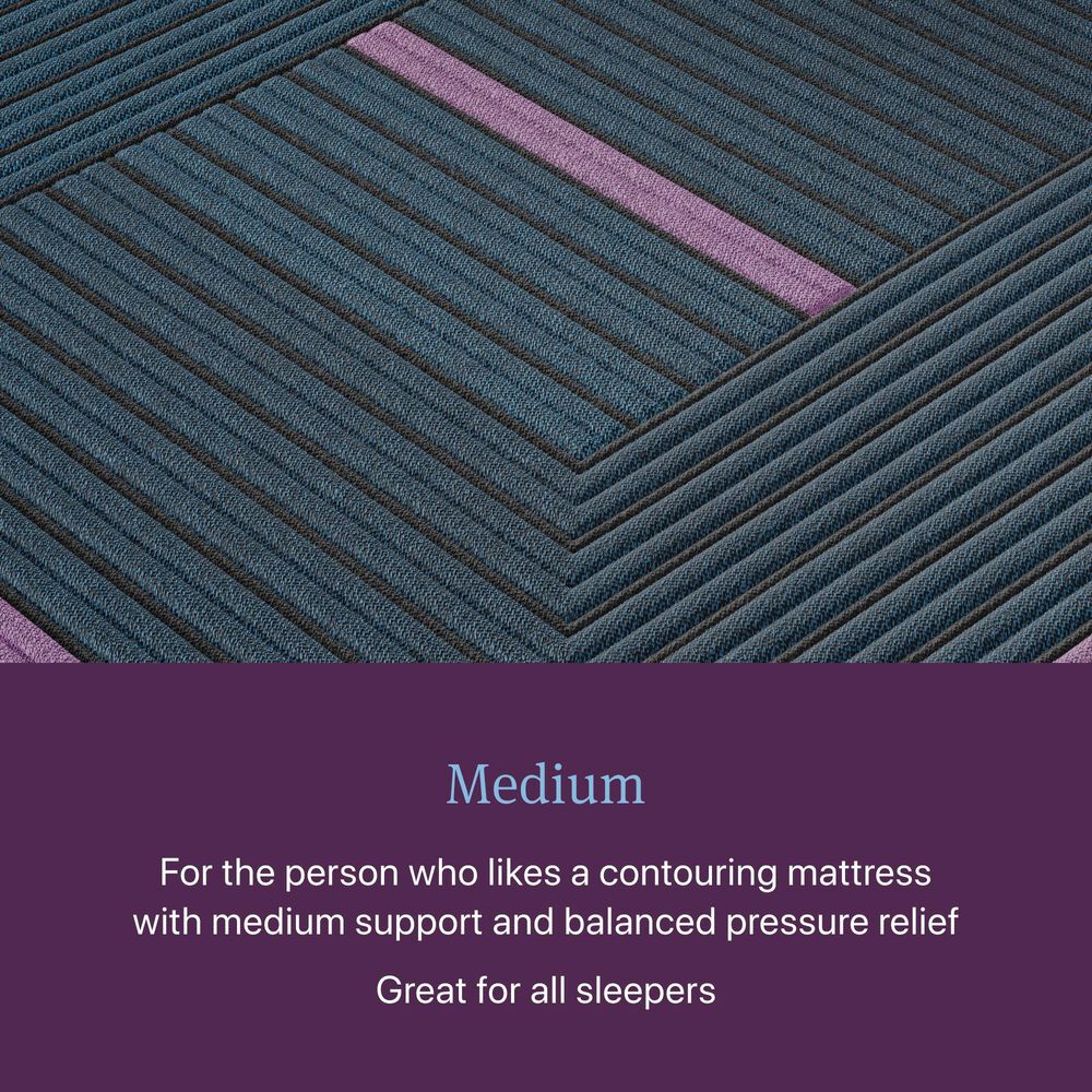 Beautyrest World Class Hybrid Level Three Medium Twin XL Mattress with High Profile Box Spring, , large