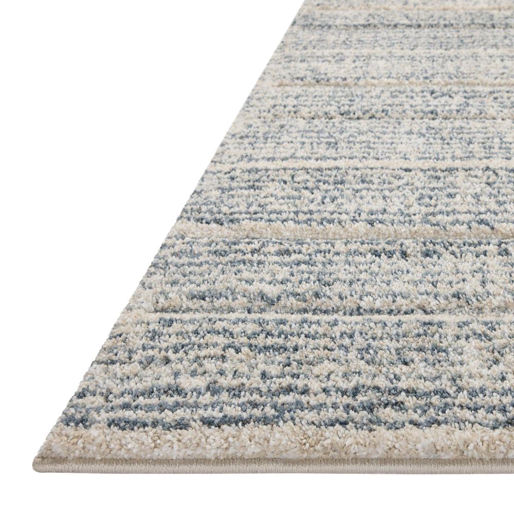 Loloi Silas 2&#39;7&quot; x 4&#39; Oatmeal and Blue Area Rug, , large