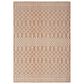 Nourison Positano Southwestern Jute 7" x 10" Indoor/Outdoor Area Rug, , large