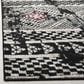Safavieh Adirondack ADR202Z 6" x 9" Black and Light Grey Area Rug, , large