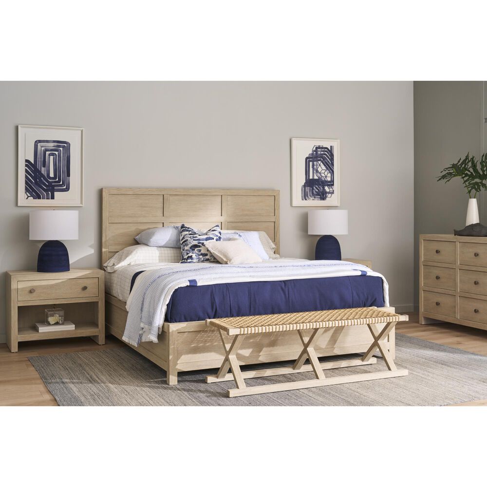 Universal Furniture Oasis Queen Platform Bed in Natural, , large
