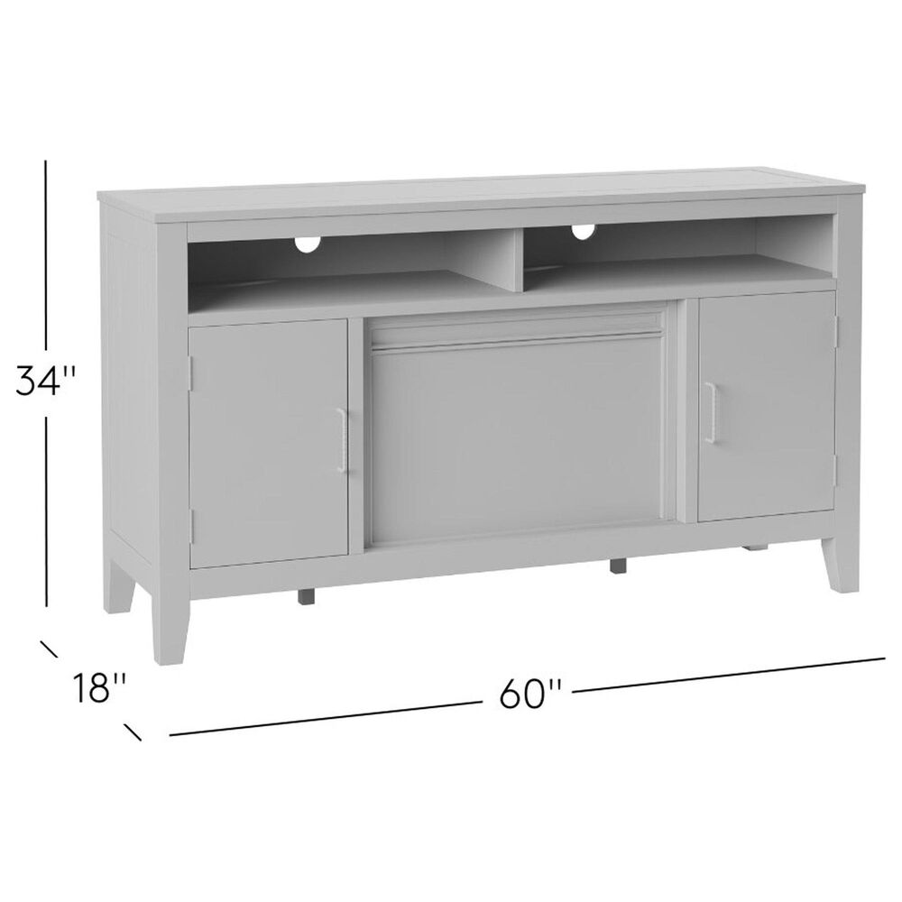 Jofran Painted Canyon 60&quot; Electric Fireplace Media Console in Cannon Valley, , large