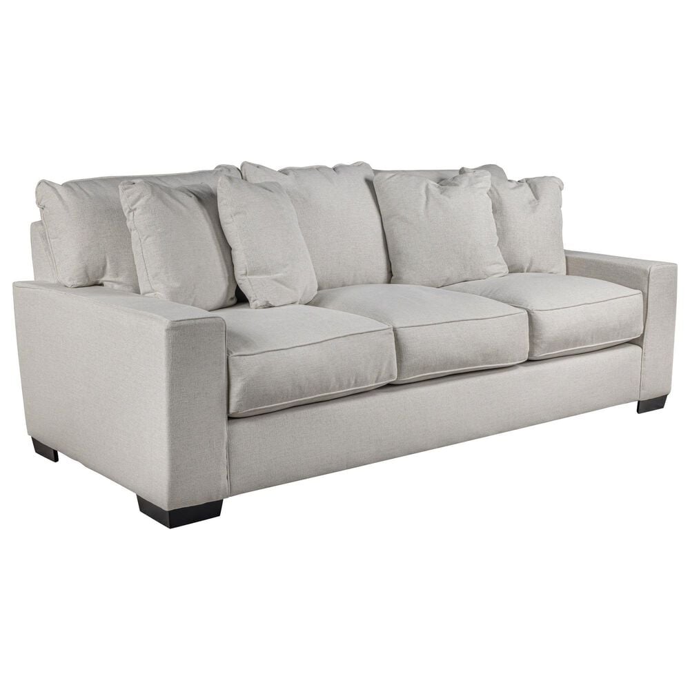 Michael Nicholas Designs Troy Stationary Sofa in Page Pearl, , large