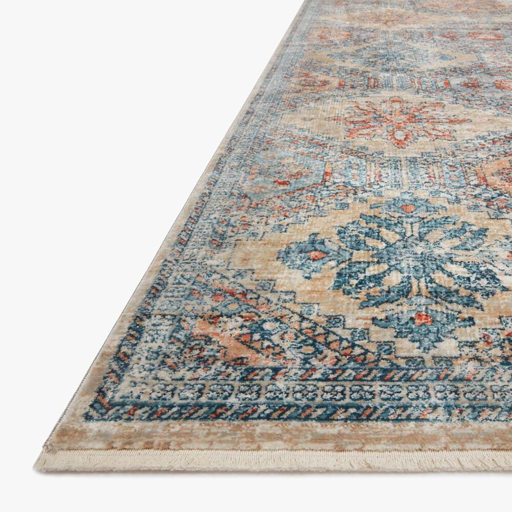 Magnolia Home Elise ELI-02 9&#39;9&quot; x 13&#39; Blue Area Rug, , large