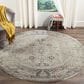 Safavieh Monaco MNC209G-9R 9" Round Grey/Multi Area Rug, , large