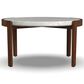 Flexsteel Palette Short Bunching Table in Dark Walnut, , large