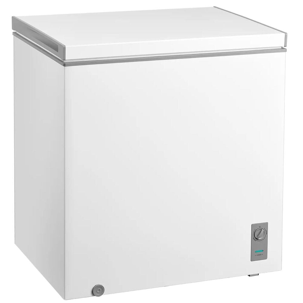 Midea 7 Cu. Ft. Convertible Chest Freezer with Removable Storage Basket in White, , large