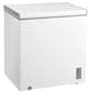 Midea 7 Cu. Ft. Convertible Chest Freezer with Removable Storage Basket in White, , large