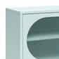 DHP Luna Wide 2-Door Accent Cabinet with Fluted Glass in Sky Blue, , large