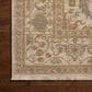 Loloi Reign Ivory and Sunset 4" x 6" Area Rug, , large