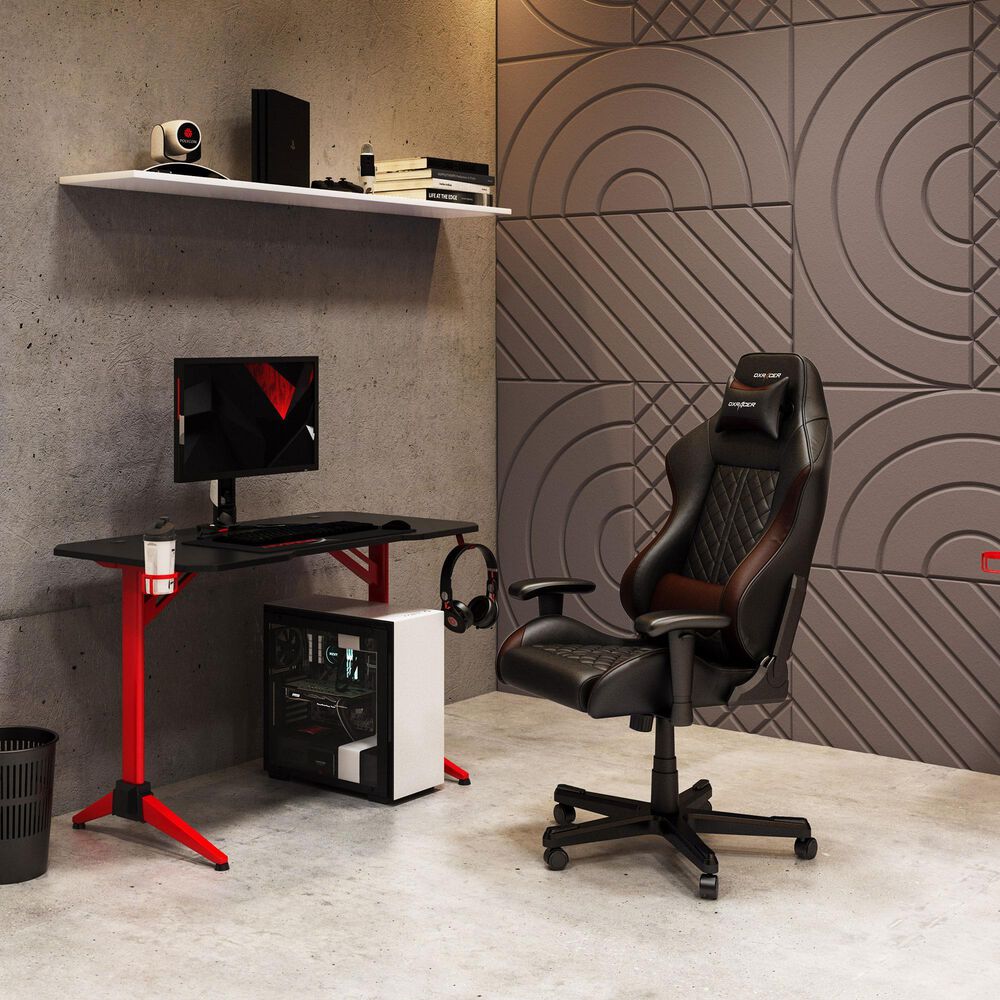 CorLiving Conqueror Gaming Desk in Black, , large