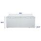 Element 21 Cu. Ft. Freestanding Chest Freezer in White, , large