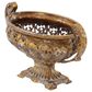 Maple and Jade 19" Traditional Vintage Decorative Bowl in Gold, , large