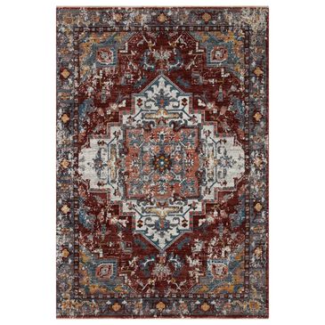 Loloi II Samra SAM-10 2"3" x 3"10" Brick and Grey, , large