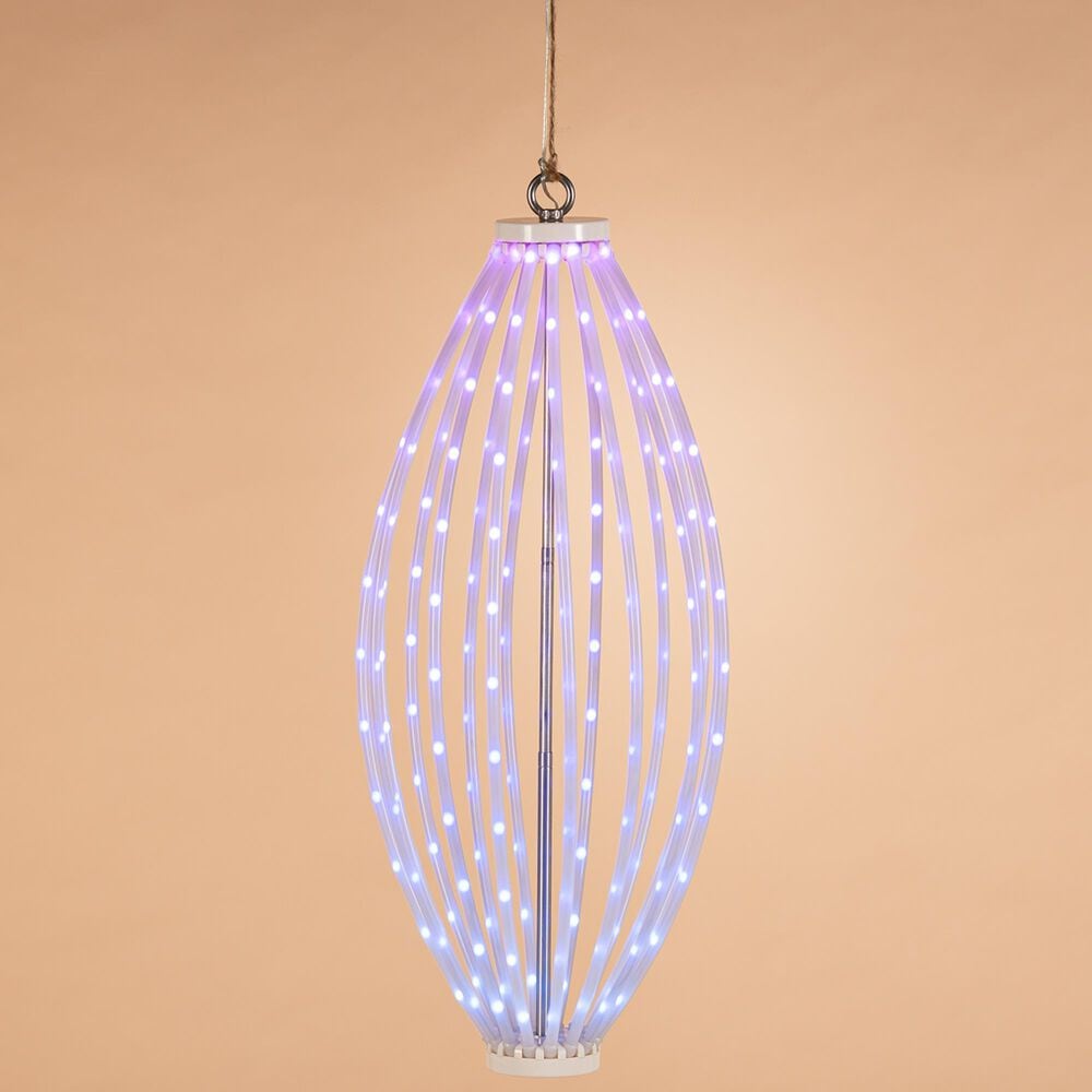 The Gerson Company Electric PVC Tube Sphere with 192 Smart LED Lights, , large